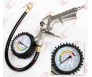 New Pistol Grip Air Tire Inflator With Gauge Car Bike Tire Pressure Checker 